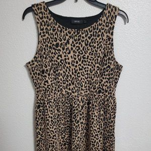 Apt. 9 Animal Print Fit & Flare Dress.